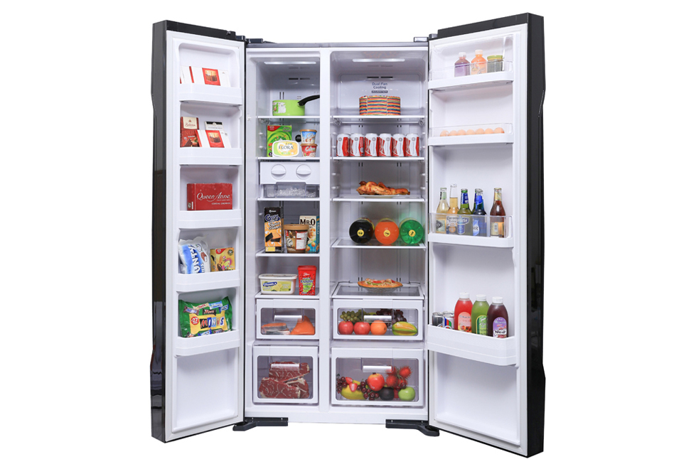 Tủ lạnh Hitachi Side By Side R-FS800PGV2 giá rẻ tại Hà Nội
